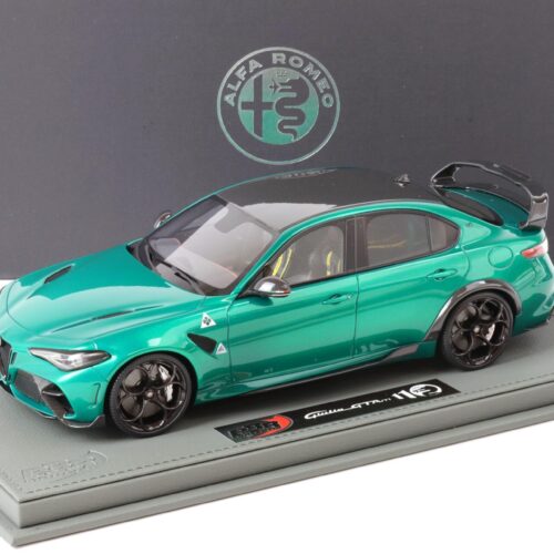 1:18 BBR Alfa Romeo Giulia GTAM Verde Montreal/ silver brakes - Limited 80 pcs.