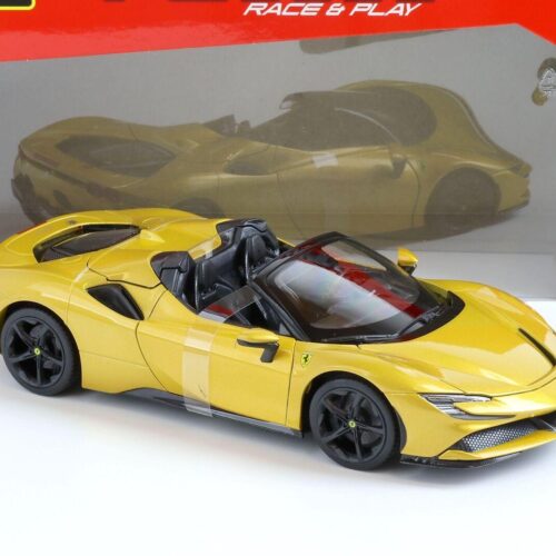 1:18 Bburago R&P Ferrari SF90 Spider Hybrid gold metallic 2019