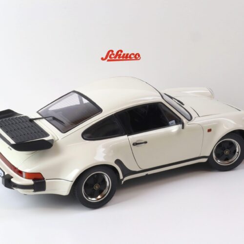 1:12 Schuco Porsche 911 930 Turbo Coupe grandprix white/ black