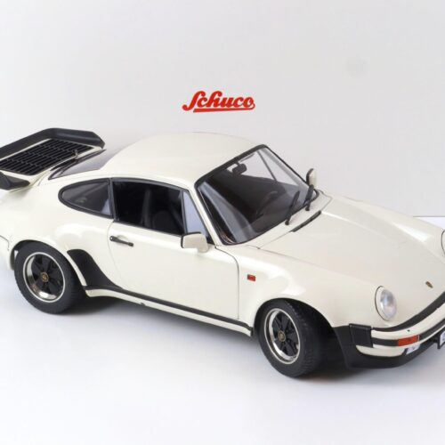 1:12 Schuco Porsche 911 930 Turbo Coupe grandprix white/ black