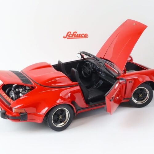 1:12 Schuco Porsche 911 Speedster 1989 indisch red/ black