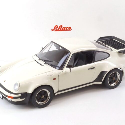 1:12 Schuco Porsche 911 930 Turbo Coupe grandprix white/ black