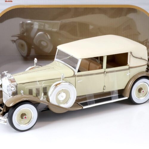 1:18 Signature Models 1930 Packard Brewster beige/ brown closed Top