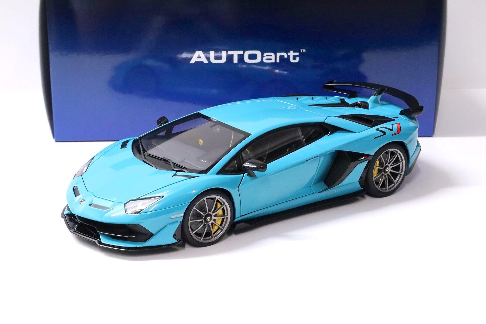 ID 66239 orig.jpg 1:18 AUTOart Lamborghini Aventador SVJ 2019 Blu Glauco/ Solid blue