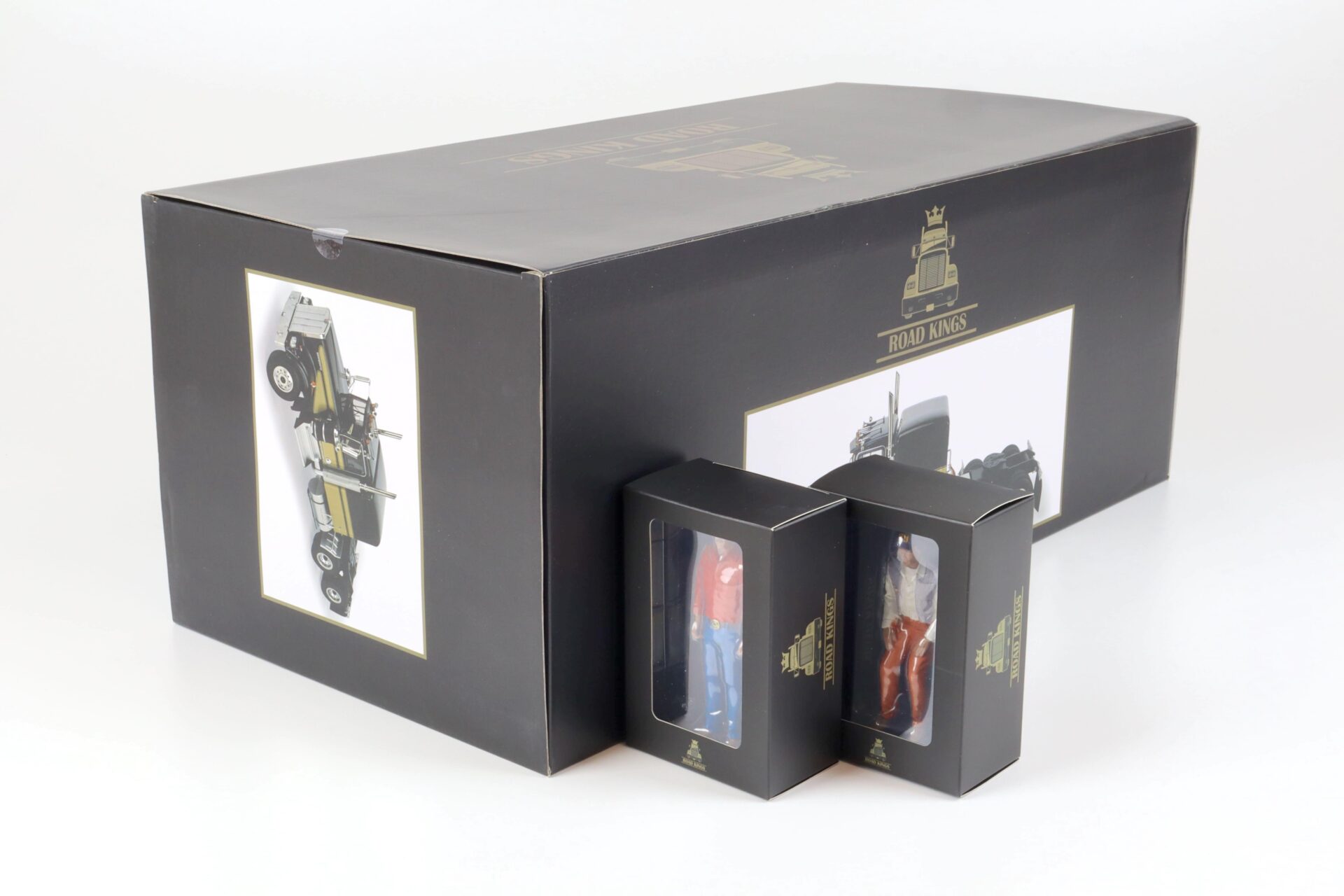 1:18 Road Kings SET Kenworth W900 + Figur Bandit & Cledus Smokey and Bandit 3 pcs.