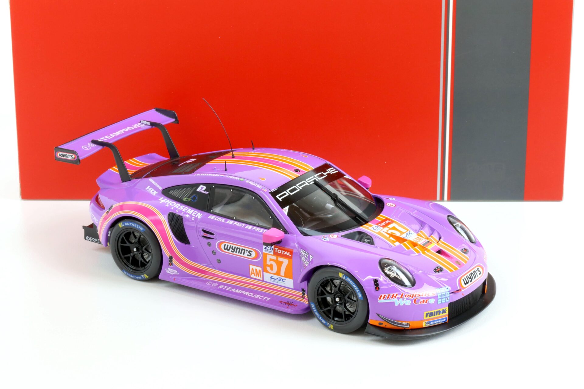 1:18 IXO Porsche 911 RSR #57 24h LeMans 2020 Bleekemolen, Fraga, Keating