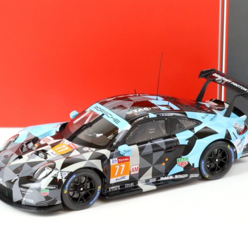 1:18 IXO Porsche 911 RSR #77 2nd LMGTE-Am 24h LeMans 2020 Dempsey-Proton Racing
