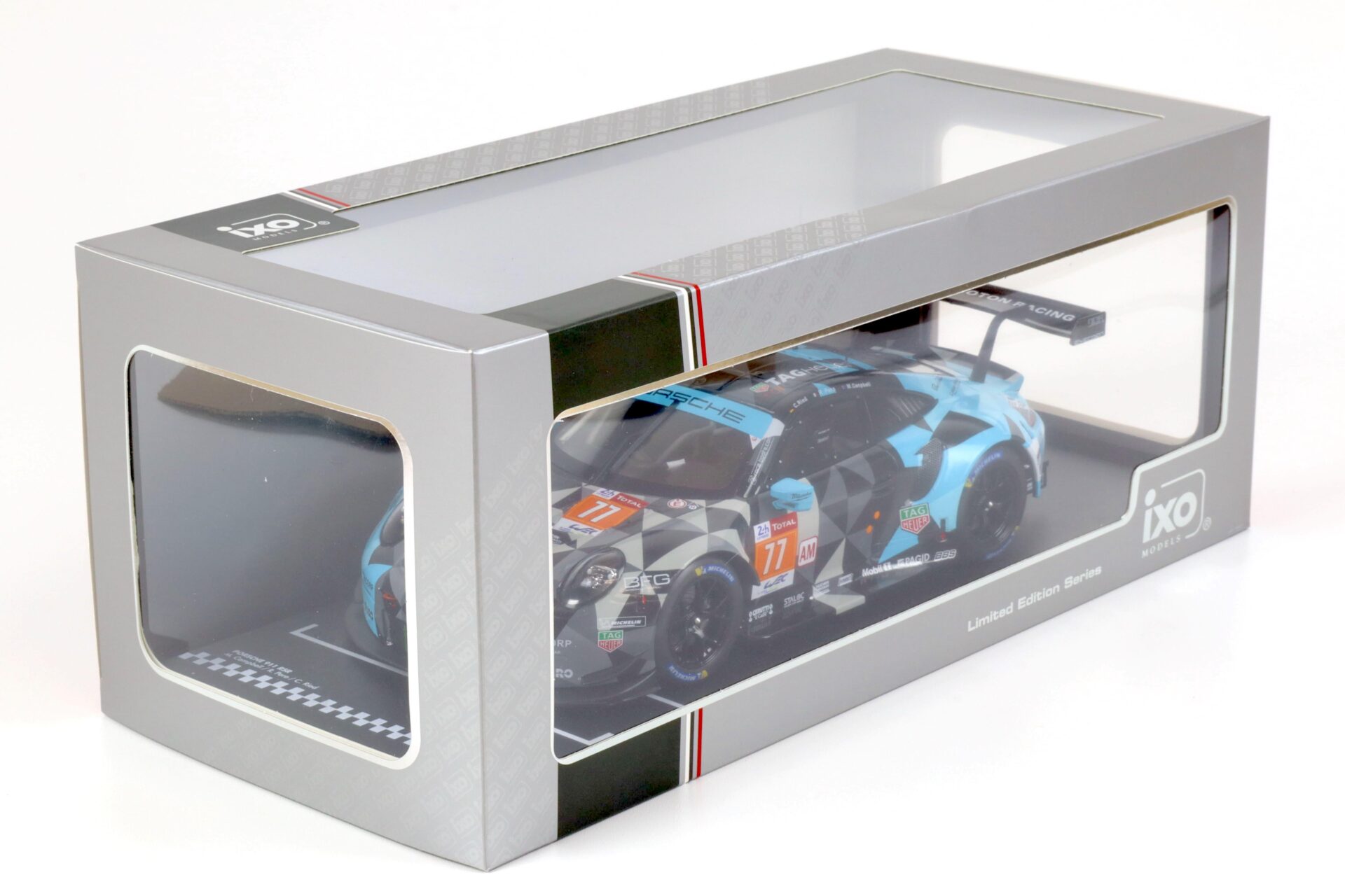 1:18 IXO Porsche 911 RSR #77 2nd LMGTE-Am 24h LeMans 2020 Dempsey-Proton Racing