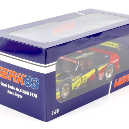 1:18 WERK83 Ford Capri Turbo Gr.5 #52 DRM 1978 Hans Meyer MAMPE Zakspeed - Image 4