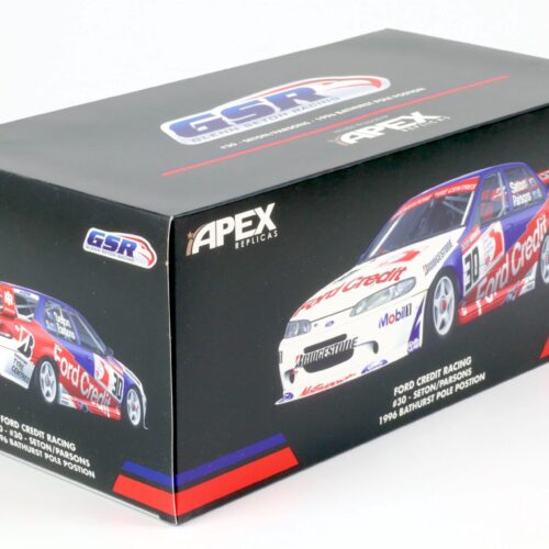 1:18 APEX Ford Falcon #30 Seton/ Parsons 1996 Bathurst Pole Position Ford Credit