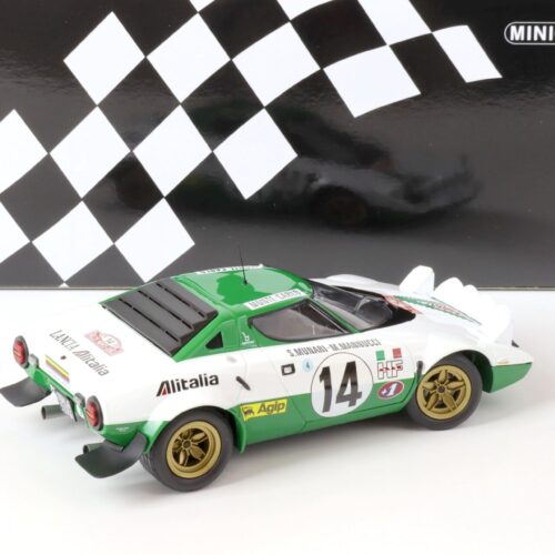 1:18 Minichamps Lancia Stratos Munari/ Mannucci #14 Winner Rally Monte Carlo 1975