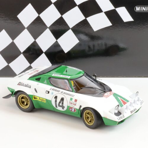 1:18 Minichamps Lancia Stratos Munari/ Mannucci #14 Winner Rally Monte Carlo 1975