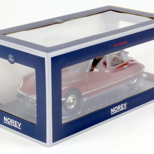 1:18 Norev Citroen DS 23 Pallas 1972 Grenade red & grey metallic