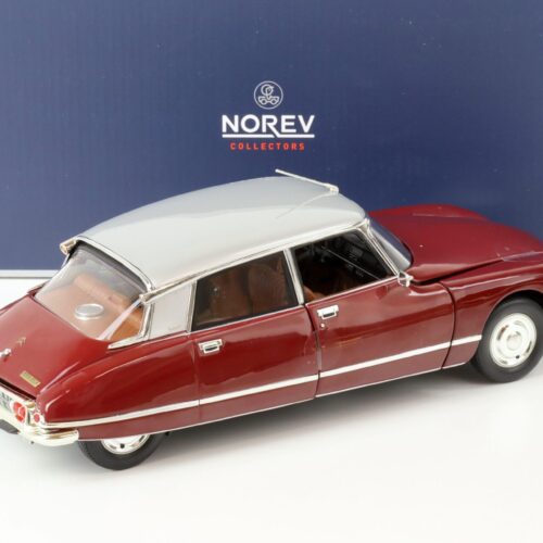 1:18 Norev Citroen DS 23 Pallas 1972 Grenade red & grey metallic