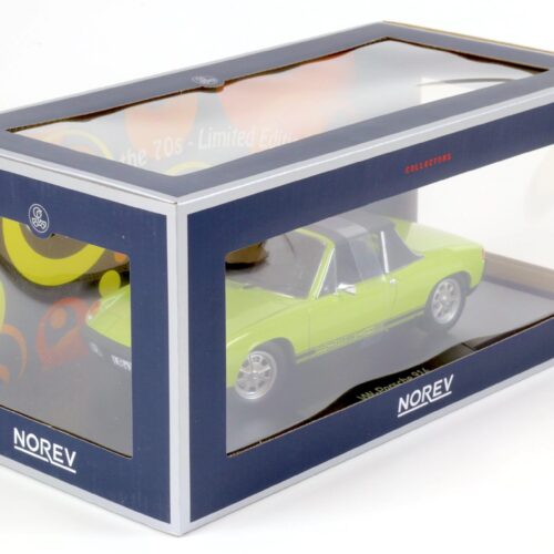 1:18 Norev VW- Porsche 914 2.0 light green 1973 - Limited 1000 pcs.