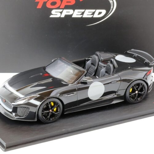 1:18 TOP SPEED Jaguar F-Type Project 7 black TS0168