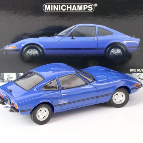 1:18 Minichamps Opel GT/J 1900 Coupe blue 1970