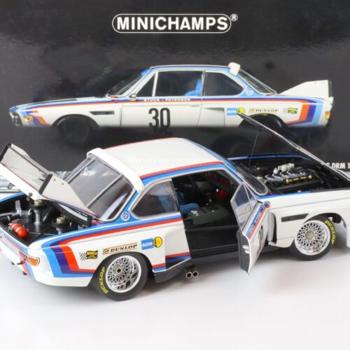 1:18 Minichamps BMW 3.5 CSL H.J.Stuck #30 Norisring DRM 1975