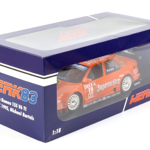 1:18 WERK83 Alfa Romeo 155 V6 Ti DTM / ITC 1995 Bartels #19 JÄGERMEISTER