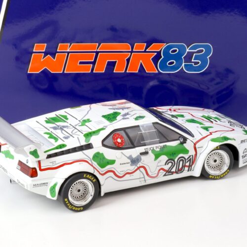 1:18 WERK83 BMW M1 PROCAR #201 Stuck Piquet 3rd 1000km Nürburgring 1980