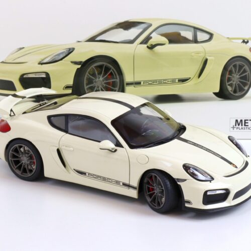 1:18 Schuco Porsche Cayman GT4 Coupe white/ black