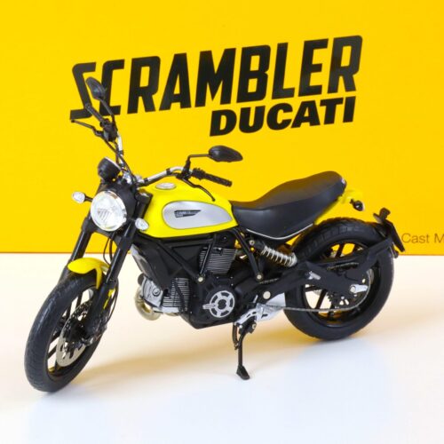 1:12 TSM Model Ducati Scrambler Icon '62 yellow TSMMC0003 DIECAST