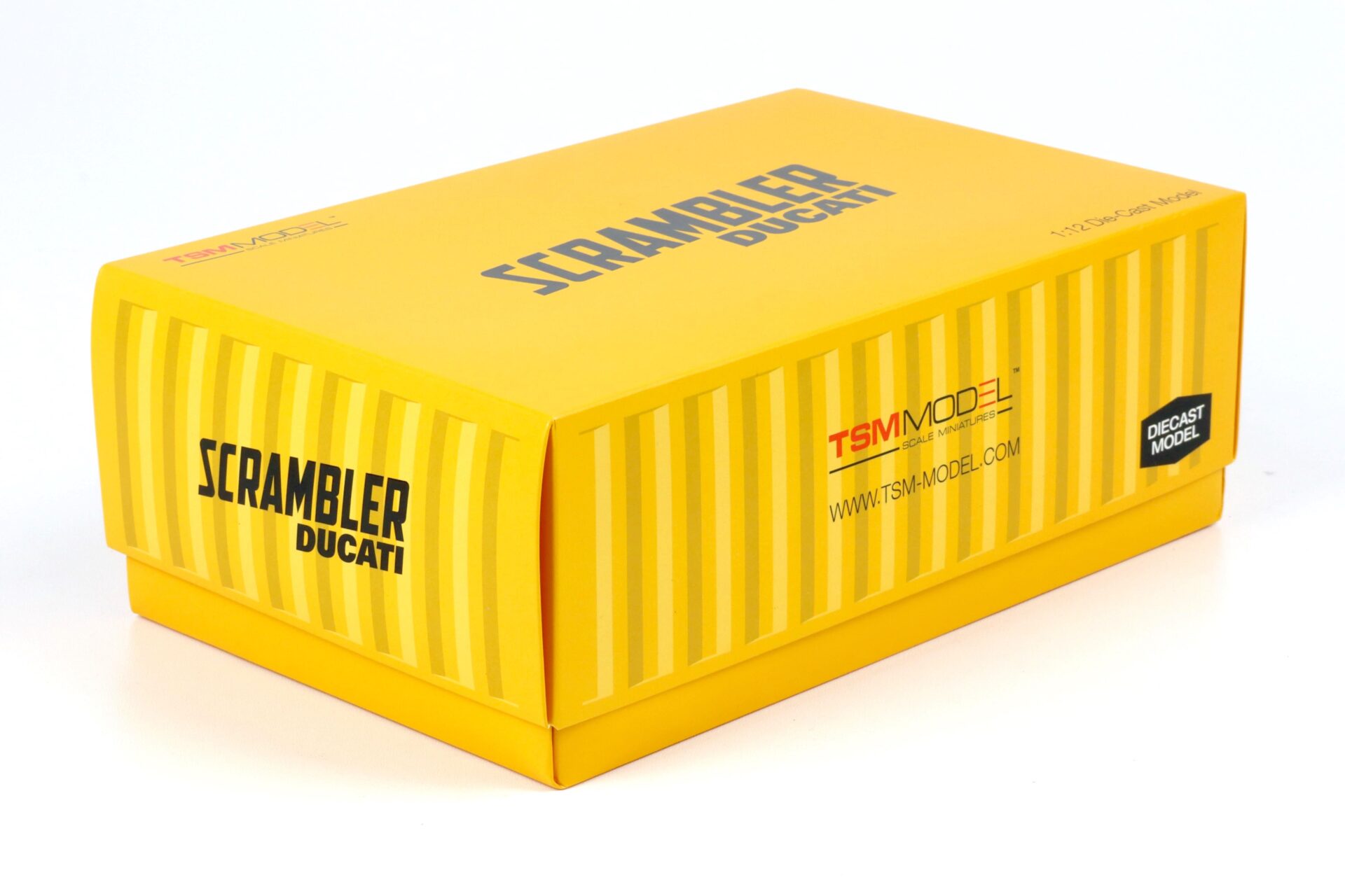 1:12 TSM Model Ducati Scrambler Icon '62 yellow TSMMC0003 DIECAST