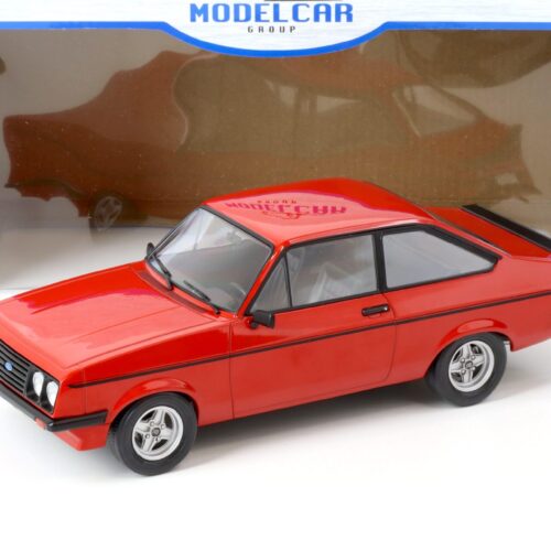 1:18 MCG Ford Escort MK II RS 2000 LHD red