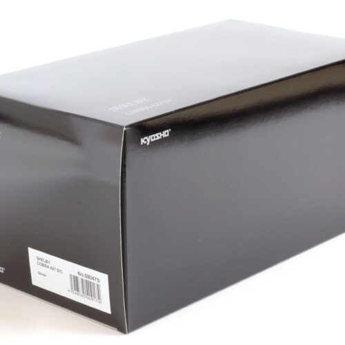 1:18 Kyosho Shelby Cobra 427 S/C silver metallic/ white 08047S