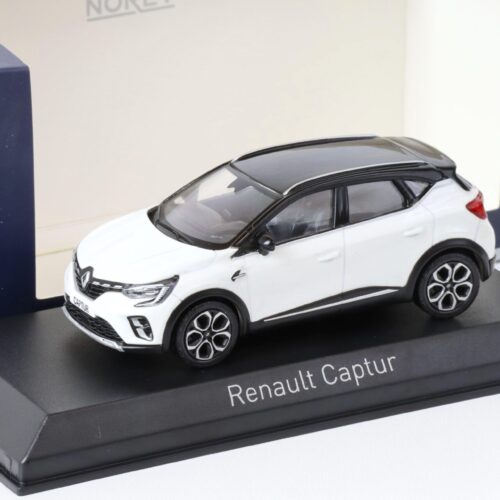 1:43 Norev Renault Captur 2020 pearl white/ black roof 517778