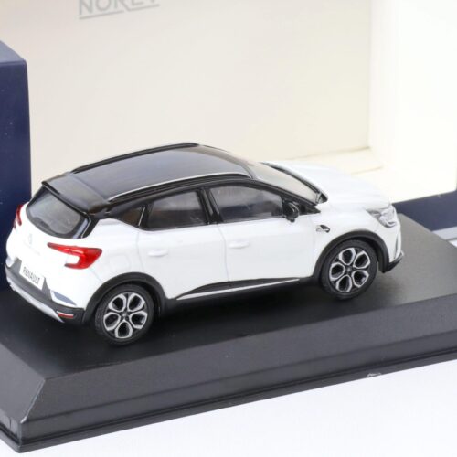 1:43 Norev Renault Captur 2020 pearl white/ black roof 517778