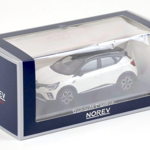 1:43 Norev Renault Captur 2020 pearl white/ black roof 517778