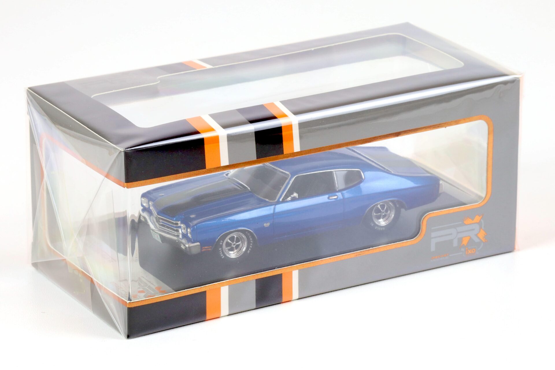 1:43 Premium X Chevrolet Chevelle SS Coupe 1970 blue metallic/ black