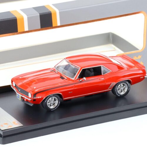 1:43 Premium X Chevrolet Camaro SS 1969 Coupe red - Image 1