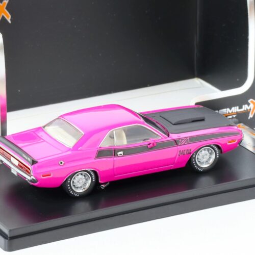 1:43 Premium X Dodge Challenger T/A Coupe 1970 pink/ black