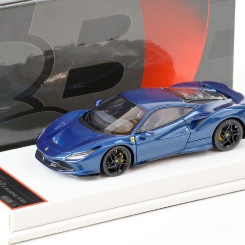 1:43 BBR Ferrari F8 Tributo Blu Abu Dhabi blue - Limited Edition 30 pcs.