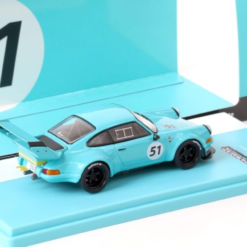 1:43 Tarmac Porsche 911 RWB Backdate RAUH-WELT blue #51