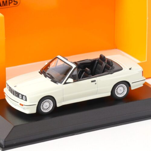 1:43 Minichamps BMW M3 E30 Cabriolet 1988 white