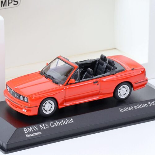 1:43 Minichamps BMW M3 E30 Cabriolet 1988 Misano red