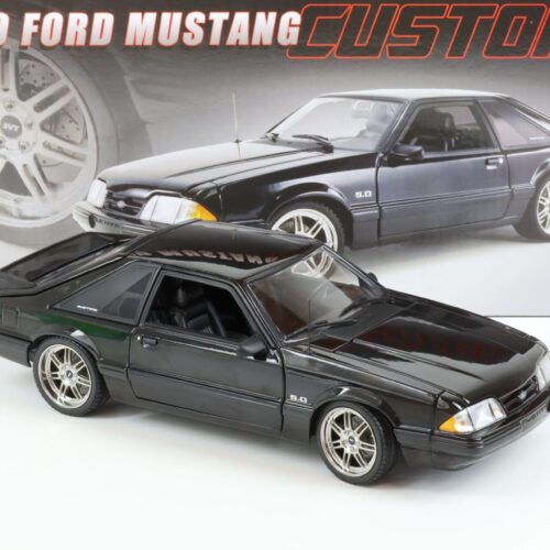 1:18 GMP 1990 Ford Mustang 5.0 Coupe Custom Detroit Speed Inc. black