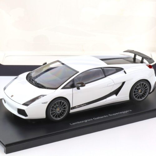 1:18 AUTOart Lamborghini Gallardo Superleggera Monocerus/ metallic white