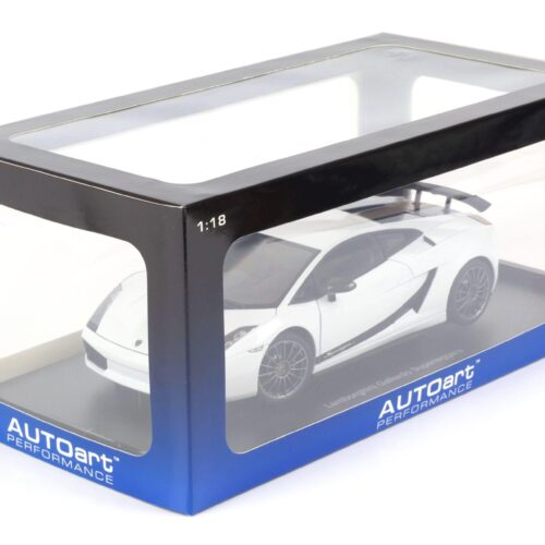 1:18 AUTOart Lamborghini Gallardo Superleggera Monocerus/ metallic white