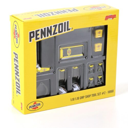 1:18 GMP PENNZOIL SHOP Tool Set #2 Diorama Zubehör yellow 18968