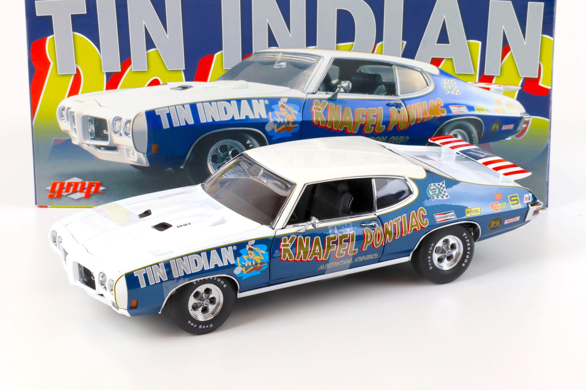 1:18 GMP Pontiac GTO JUDGE Coupe TIN INDIAN Knafel Pontiac G1801227