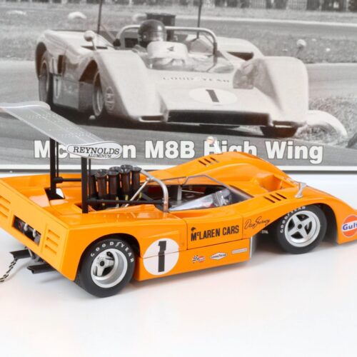 1:18 GMP McLaren M8B High Wing CanAm Dan Gurney orange #1