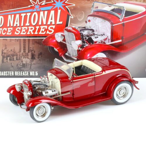 1:18 ACME 1932 Ford Roadster Hot Rod Release 5 Grand National Deuce red