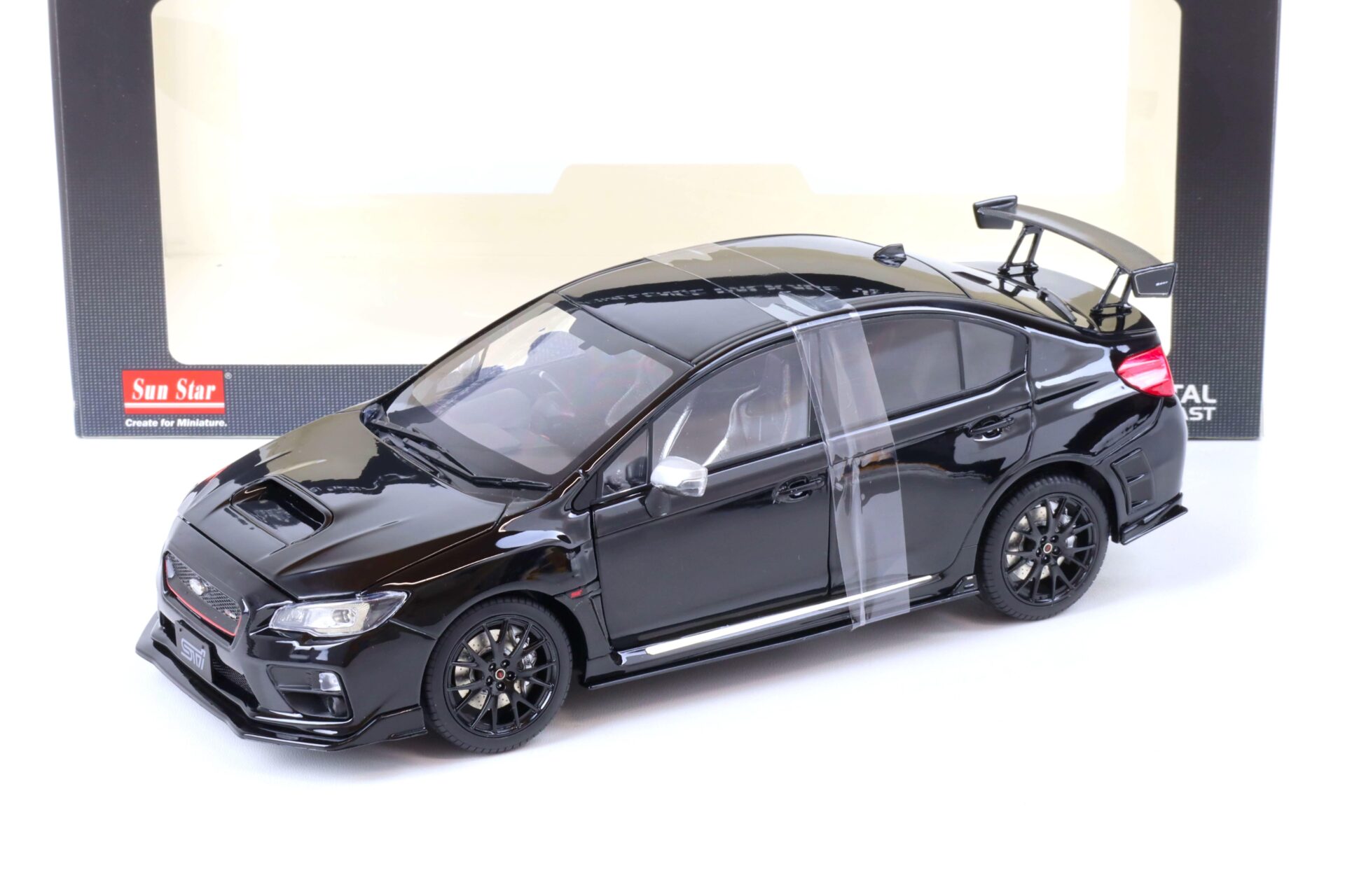 1:18 Sun Star Subaru WRX STi S207 NBR Challenge Package black