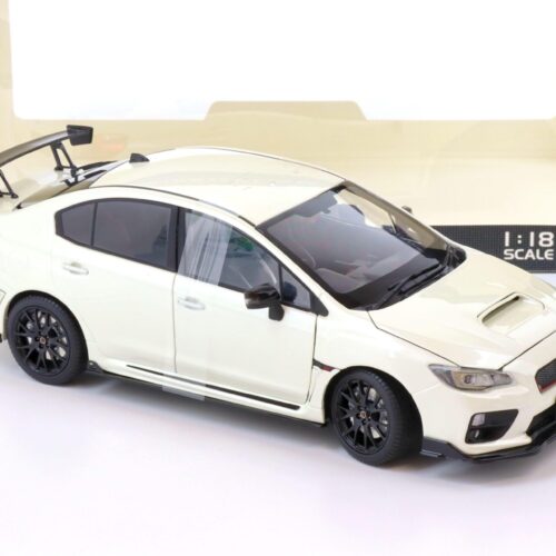 1:18 Sun Star Subaru WRX STi S207 NBR Challenge Package Crystal white pearl