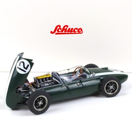 1:18 Schuco Cooper T51 British GP Aintree 1959 J.Brabham #12 green