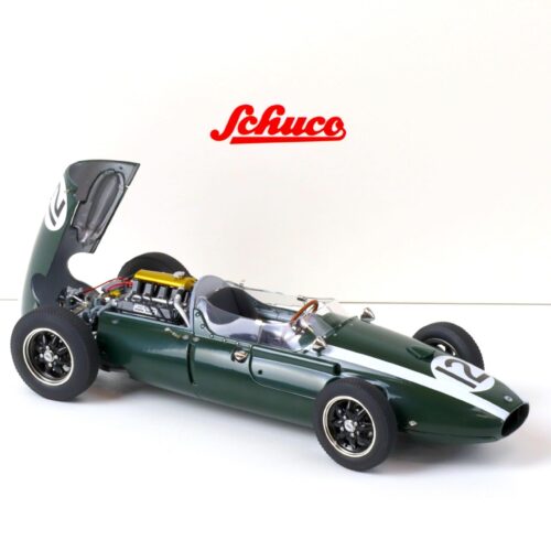 1:18 Schuco Cooper T51 British GP Aintree 1959 J.Brabham #12 green
